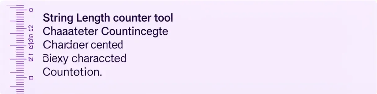 String length counter online